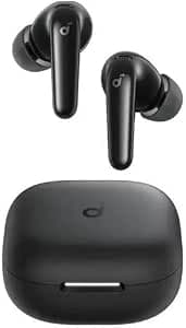Soundcore R60i NC, 6-Mics, Real-Time (ANC) Adaptive Noise Cancelling, Hi-Res Sound, Wireless Bluetoo